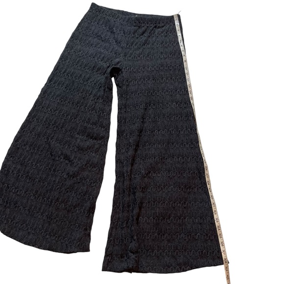 FREE PEOPLE SIZE 10 WIDE LEG FLARE PANTS - Picture 5 of 8